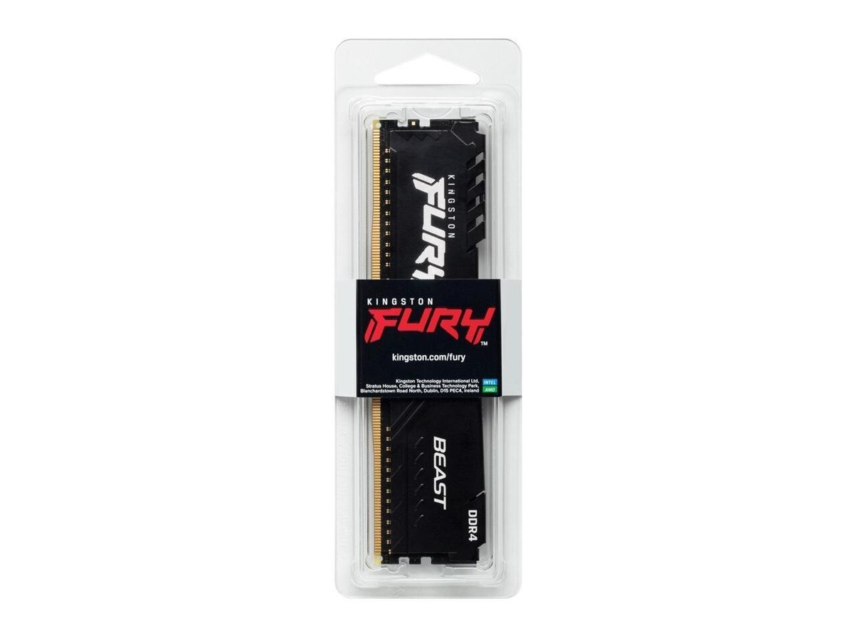 Kingston FURY Beast 16GB DDR4 3600MHz Memory Module (1 x 16GB
