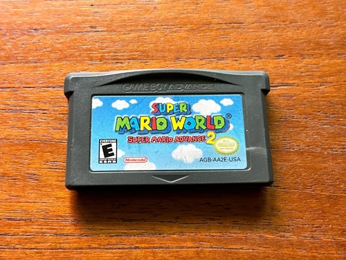 Super Mario World: Super Mario Advance 2 (GBA, 2002) Authentic, Tested, Fast Sh