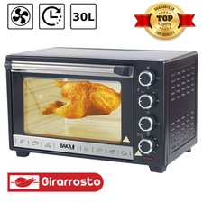 Forno elettrico Ventilato Luce interna 72 litri 2100 W Kooper 2192843 |  Acquisti Online su eBay