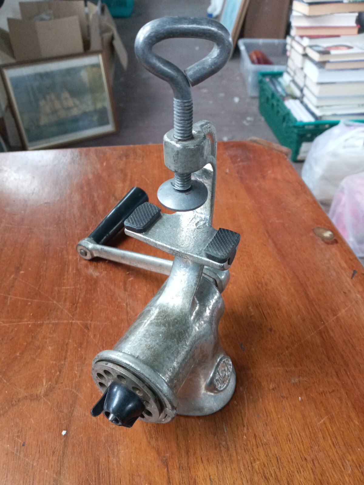 Vintage Spong Meat Grinder national 20 hand turn eBay