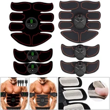 EMS Muscle Training Toning Belt ABS Stimulator Abdominal Exercise Trainer Gym US