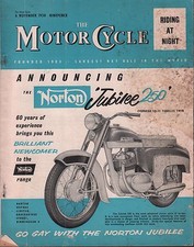 The Motor Cycle November 6 1958 Norton Jubilee 250 071717DBE