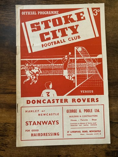 Stoke City anni 50 60 70 HOME programmi campionato e coppa - Foto 2 di 134