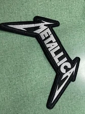 Metallica Thrash Metal Patch: New, Embroidered, Iron On, 8 X 5 Inches
