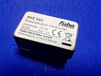 FUBA 22505099 OVZ 102 KOAXIALKABEL-VERBINDER