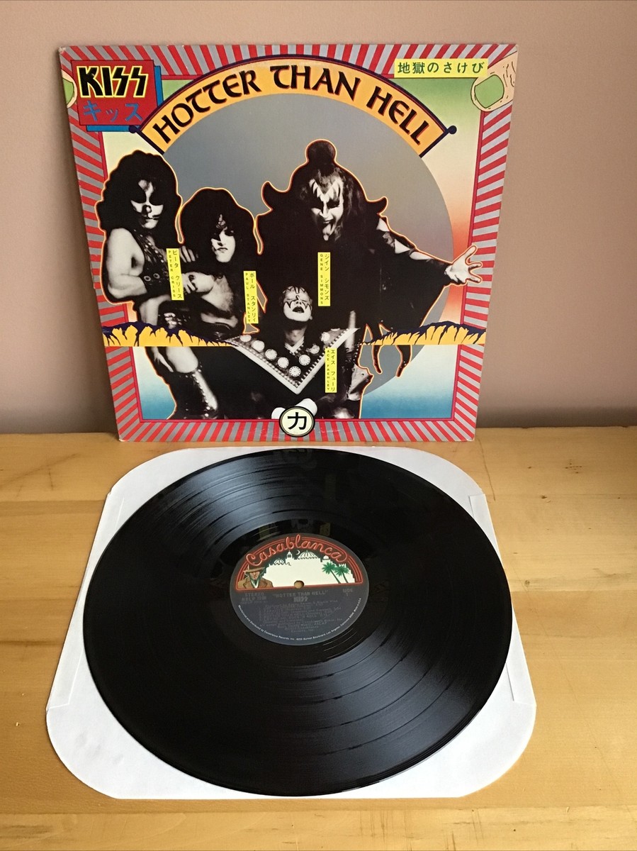 米LP Kiss Hotter Than Hell NBLP7006 CASABLANCA /00260 Kiss Hotter Than Hell Vinyl LP Casablanca records NBLP 7006