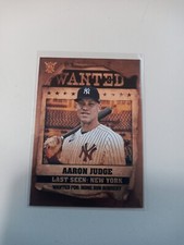 2021 Topps Big League Baseball Aaron Judge Wanted #WT-7 New York Yankees