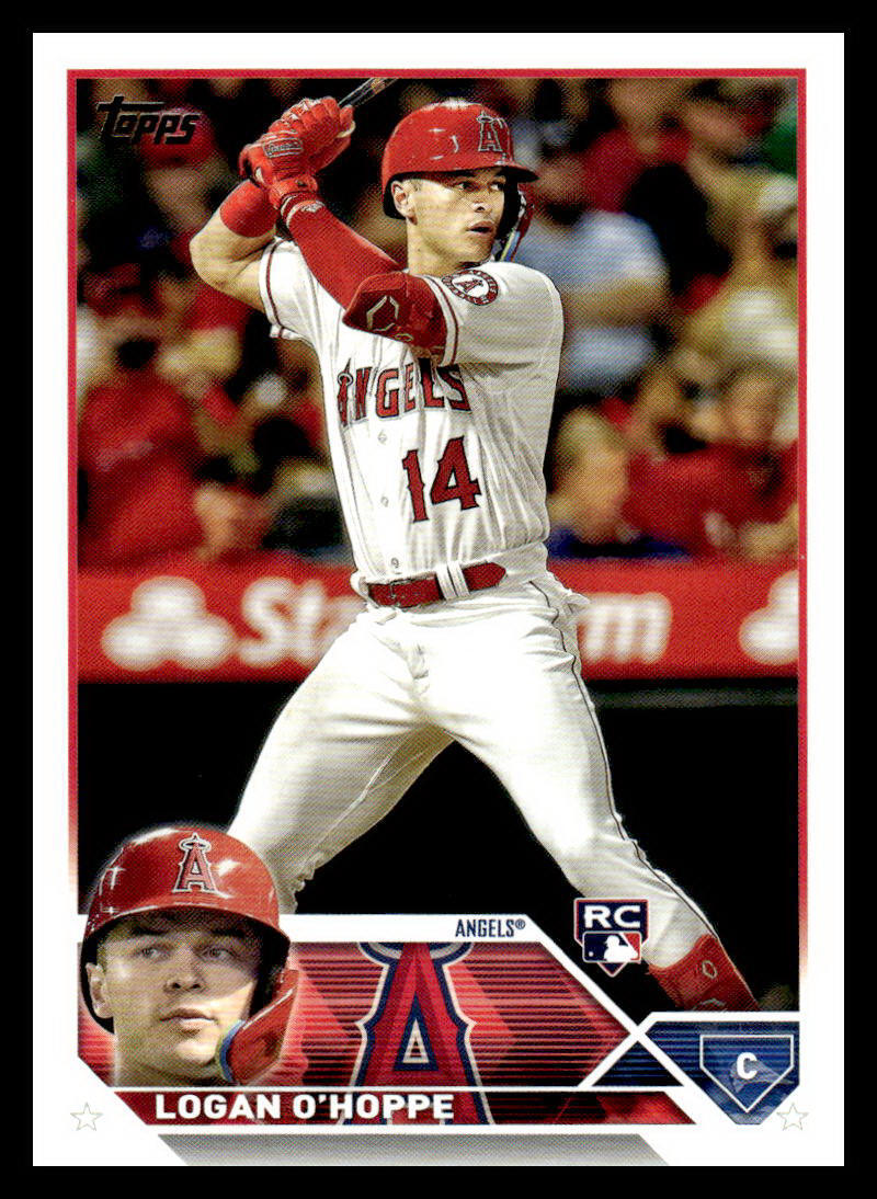 2023 Topps Series 2 Logan O'Hoppe Rookie #363 Los Angeles Angels