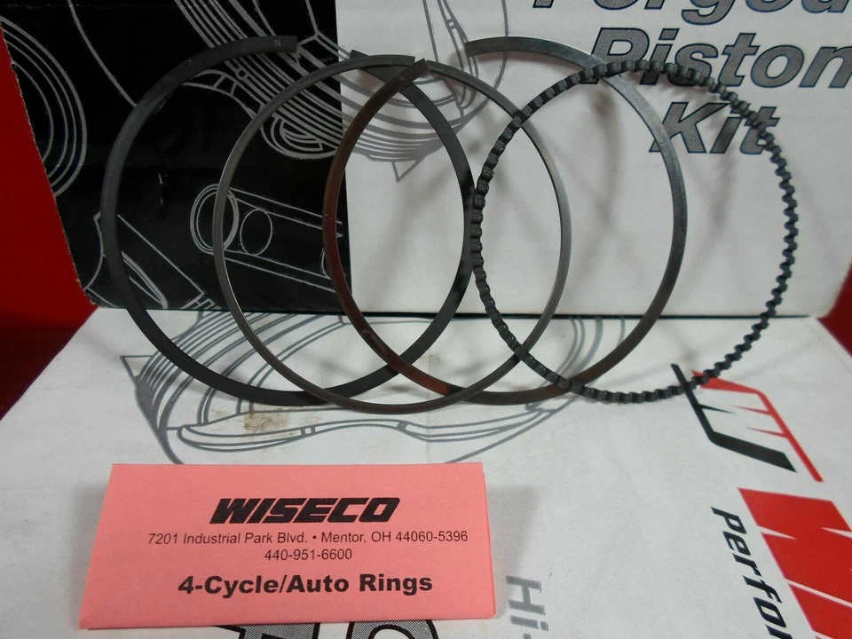 Wiseco Piston Rings 4 Cylinder SET 87.5mm  8750XX RINGS - Image 3 of 3