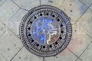 Details Zu Berlin Gullideckel Gulli Wandbild Fotoleinwand Poster Aluminium Forex Acrylglas - 