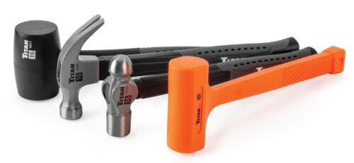 63134 4-Piece 16oz Hammer Set | Includes 16oz Claw Hammer, 16oz Rubber Mallet...