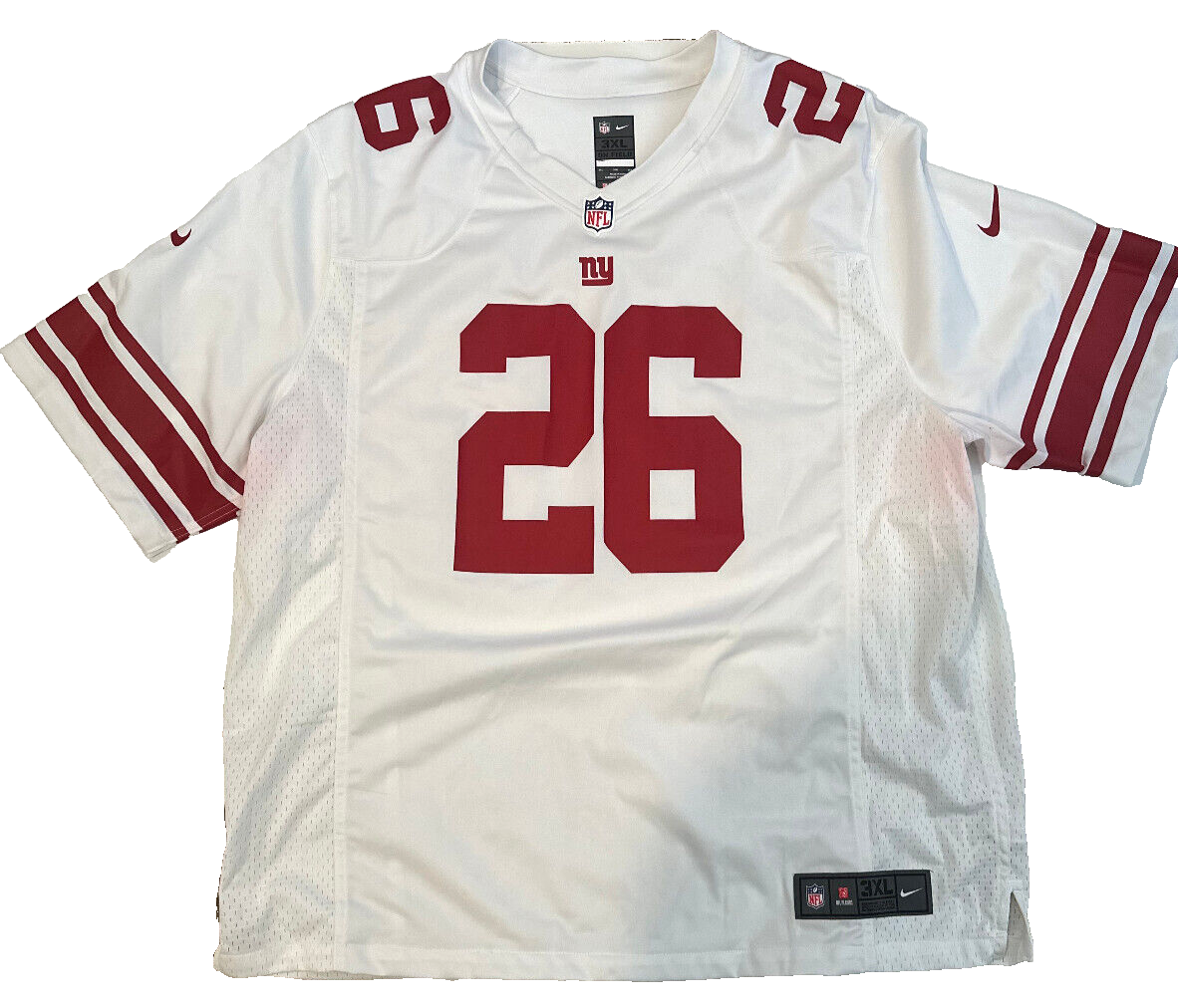 Nike NFL New York Giant Saquon Barkley Game Jersey Men's Size 3XL