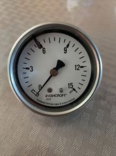 Ashcroft 0-15 PSI Pressure Gauge