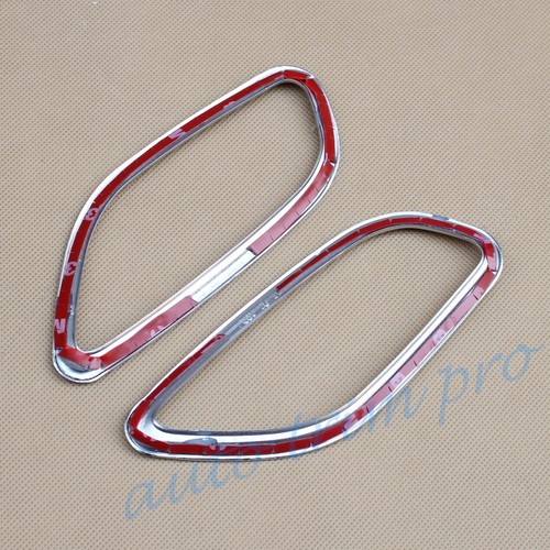 Accessories For Mitsubishi Outlander 2016-2021 Front Air Vent Cover Frame Trim - Picture 5 of 7