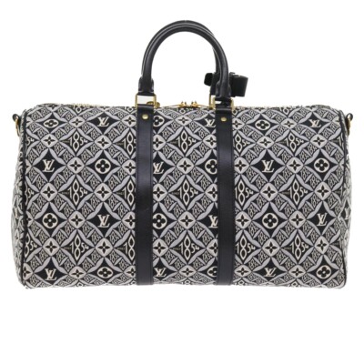 LOUIS VUITTON SINCE 1854 Keepall Bandouliere 45 Jacquard