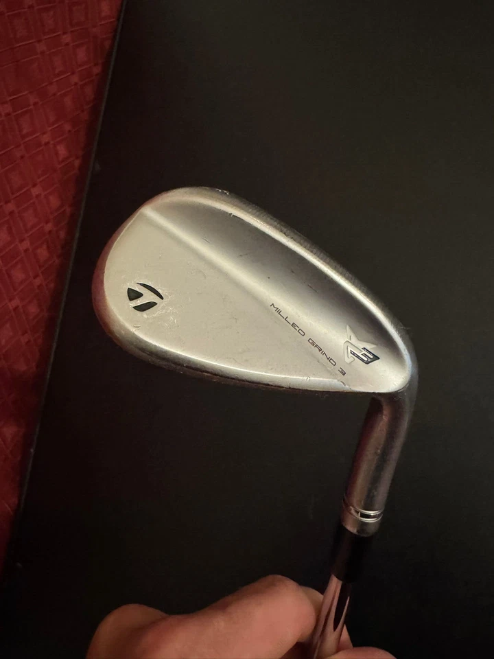 TaylorMade Milled Grind 3 Raw Chrome lob edge 58° SB 11° Dyn Gold - Image 3 of 4