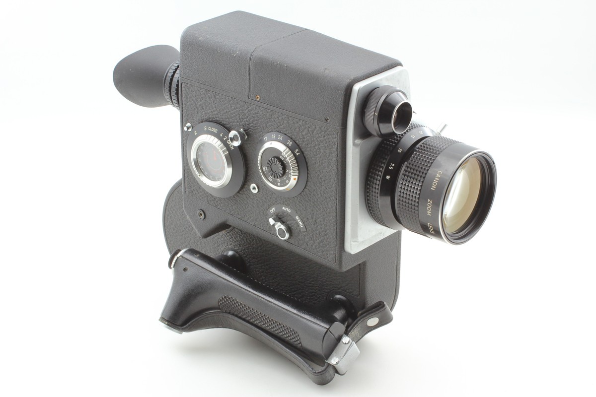 Canon 8ミリカメラ ZOOM DS-８ As-Is] Canon Zoom DS-8 Double Super 8 8mm Movie Camera From