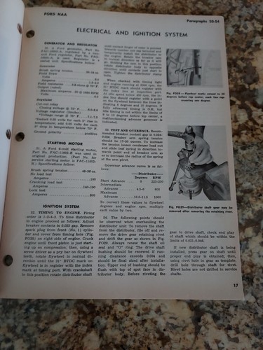 2 Oldtimer Ford - Werkstatthandbücher Nr. FO-19 & FO-20 - I&T Shop Service - Bild 6 von 21