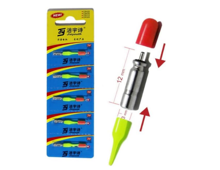 Jieyouth 5pcs LED Fishing Glow Stick for Fishing Float, Fishing Bobber, Rod  Tip
