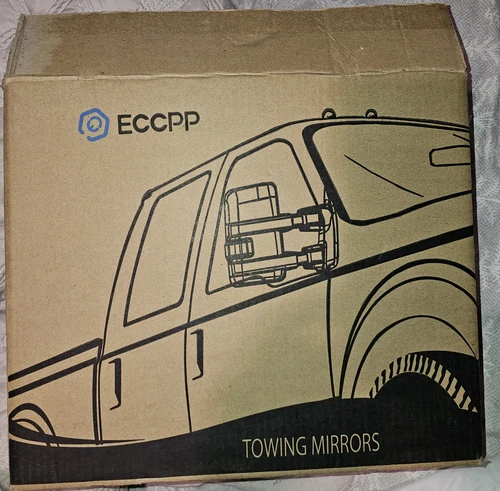 Side View Mirror For 03-13 Ford E150 04-13 Ford E350 Super Duty Manual...