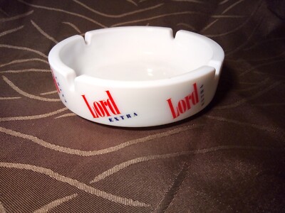 Werbe Aschenbecher Lord Extra sammeln selten Ashtray Geschenk 14,5cm