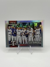 2026 Topps Series 1 Texas Rangers Team Card Rainbow Foil