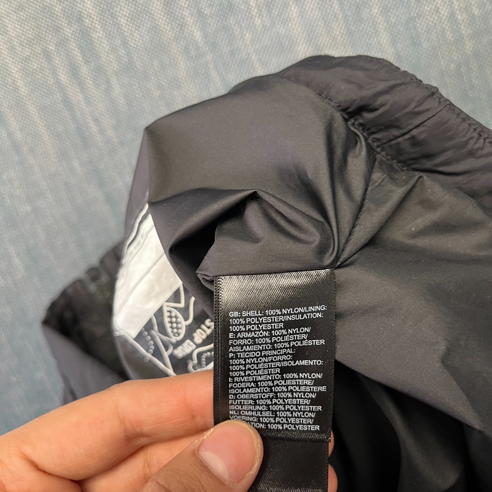 The North Face Boys Vest SizeXL 18/20 Black Insulated Fullzip Snap Pocket Puffer thumbnail 6