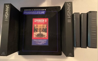 Pimsleur Approach Gold Edition SPANISH Levels 1-5 CD Audiobook Set