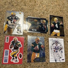 Green Bay Packers Card Lot Brett Farve Zenith Fleer Metal NFL Legends HOF   LT