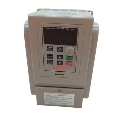 VEVOR Frequenzumrichter 2,2 kW 3 PS 10A 0 400Hz VFD 1ph 3ph