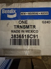 3836515C91 / K035727 Genuine Navistar / Bendix ABS Wheel Speed Sensor OEM - New