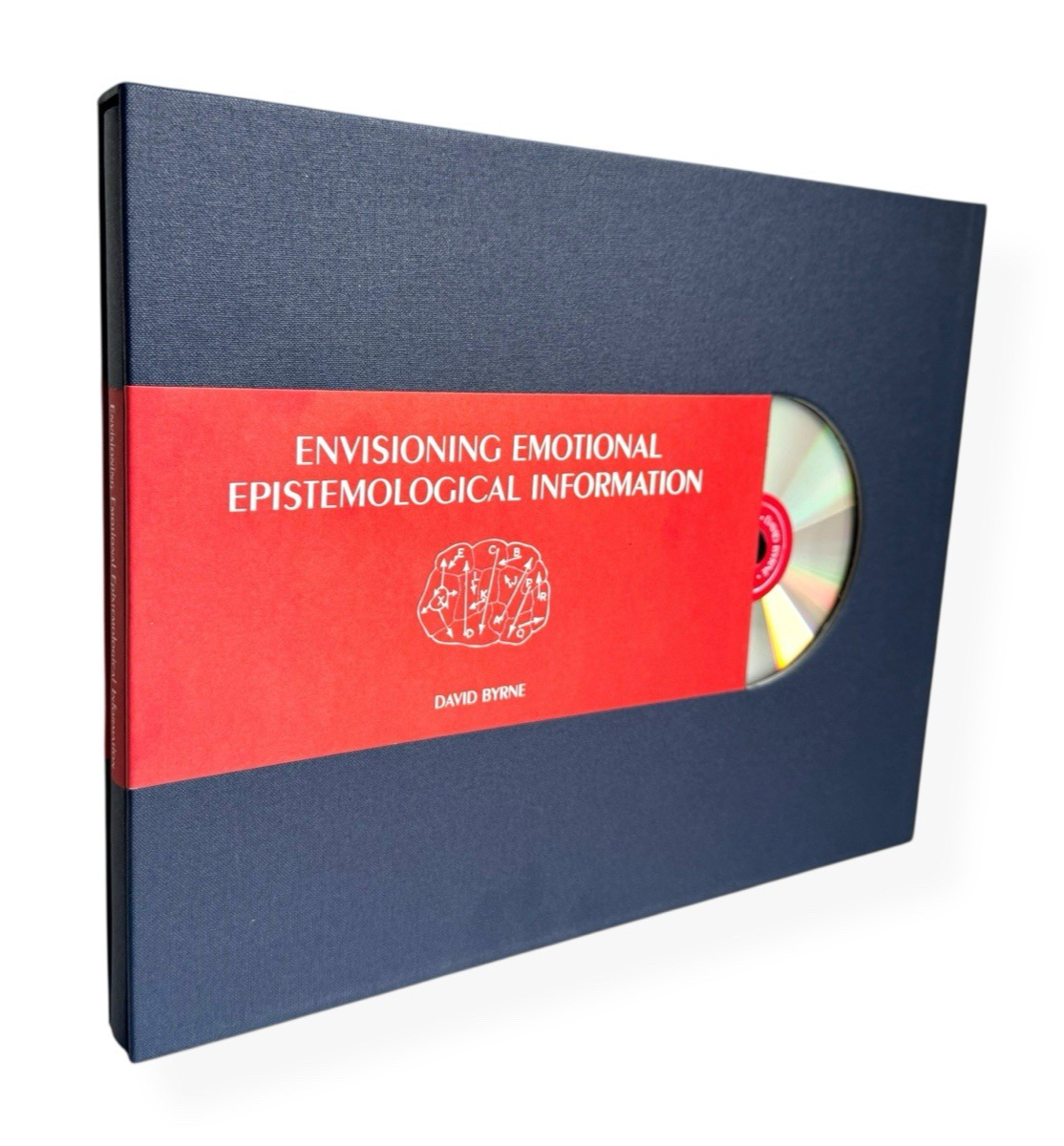 David Byrne Envisioning Emotional Epistemological Information 2003 1st Ed & DVD