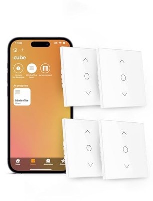 WLAN Rollladenschalter RRS100 mit Apple HomeKit Siri Alexa Google