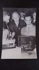 WW2 German Photo: Goebbels at Demo of Kleinempfaenger DKE 38 Radio, 1938
