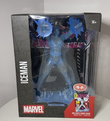 McFarlane Toys Marvel IceMan 1/6 Scale Figure Red Platinum Edition New Sealed