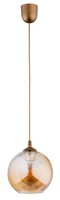 Moderne Goldene HäNgelampe 1X60W/E27 IP20 FüR Stylisches Ambiente