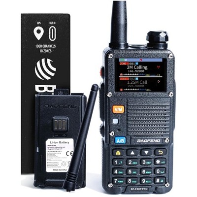 Amateur Handheld Radio with Aviation & Weather Receive
