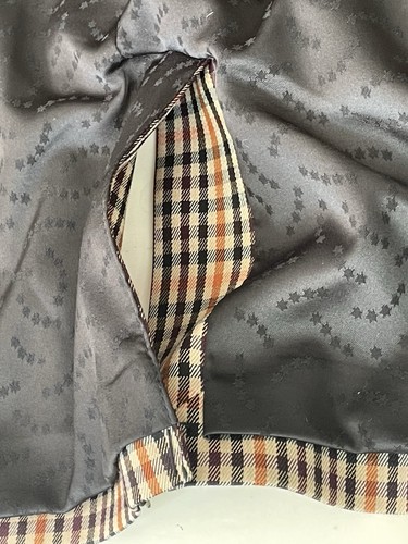 Blazer Scotch and Soda Classics para mujer talla mediana doble botonadura a cuadros - Imagen 14 de 19