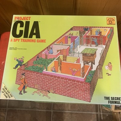 Project CIA The Secret Formula 1973 Spy Training Game