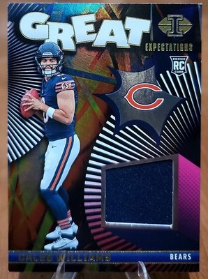 2024 Panini Illusions - Great Expectations Caleb Williams #GE-CWS (MEM, RC)