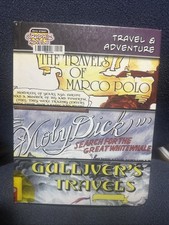 Travel & Adventure Graphic Novel: the Travels of Marco Polo/ Moby Dick/ Gulliver