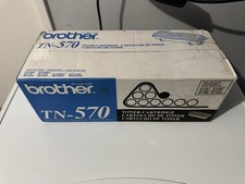 New Genuine Brother TN-570 High Yield Black Toner Printer Ink Cartridge