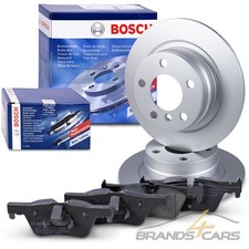 BOSCH BREMSSCHEIBEN +BREMSBEL�GE SATZ HINTEN F�R BMW 1-ER F20 F21 2-ER F22