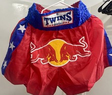 Pantaloncini da kickboxing Twins Special da uomo MMA Muay Thai taglia XL con coulisse *NOS