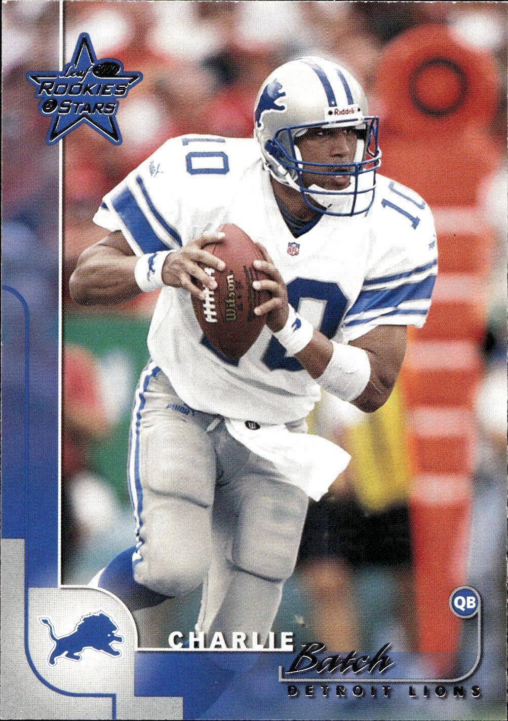 2000 Leaf Rookies & Stars #34 Charlie Batch