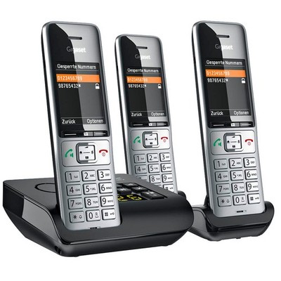 Gigaset COMFORT 500A trio Schnurloses Telefon-Set mit Anrufbeantworter...