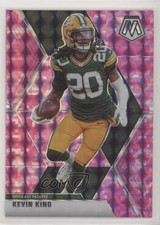 2020 Panini Mosaic Pink Camo Mosaic Prizm Kevin King #84 03us
