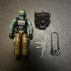 Gi Joe 3.75 Action Figure Beachhead 1986 Complete Read L5