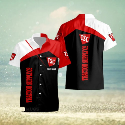 #ad Custom Name tractor supply co Style 4 Logo Trademark 3D Hawaiian Shirt For Men A $24.95