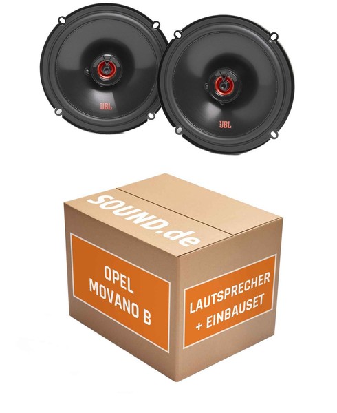 Lautsprecher Boxen Vorne JBL Club 620F FüR Opel Movano B 2X Tief-MitteltöNer Mit-image